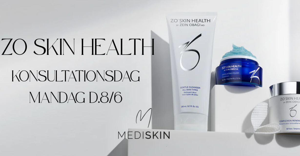 Eksklusiv hudplejedag hos MediSkin med ekspertbesøg fra ZO Skin Health