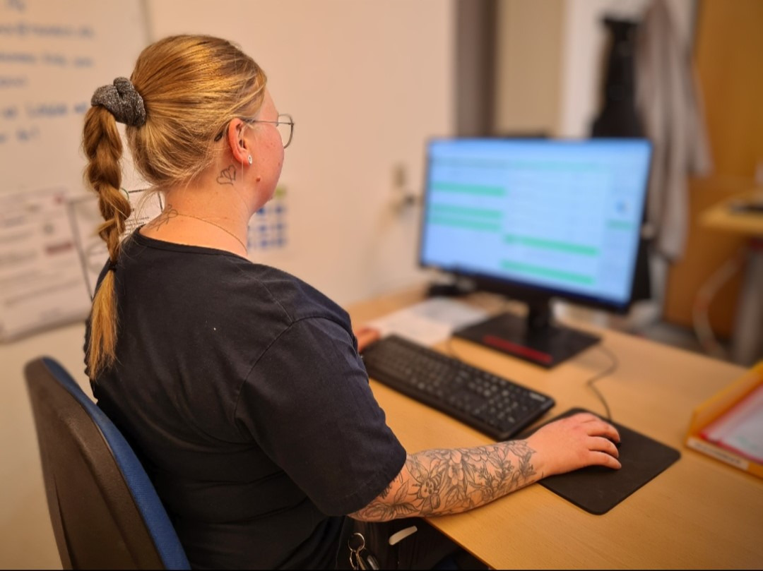 Kamilla skiftede fra butik til omsorgsområdet