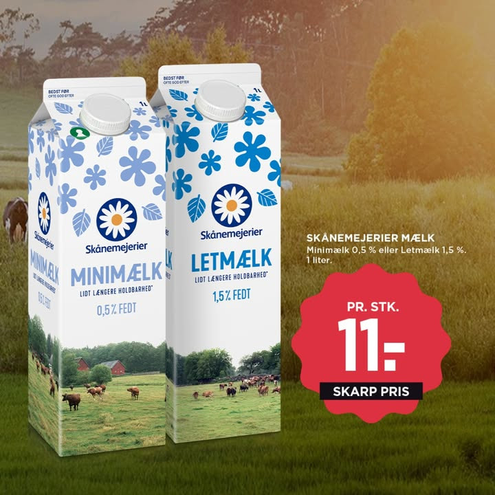 Meny Randers introducerer skånsk mælk med længere holdbarhed