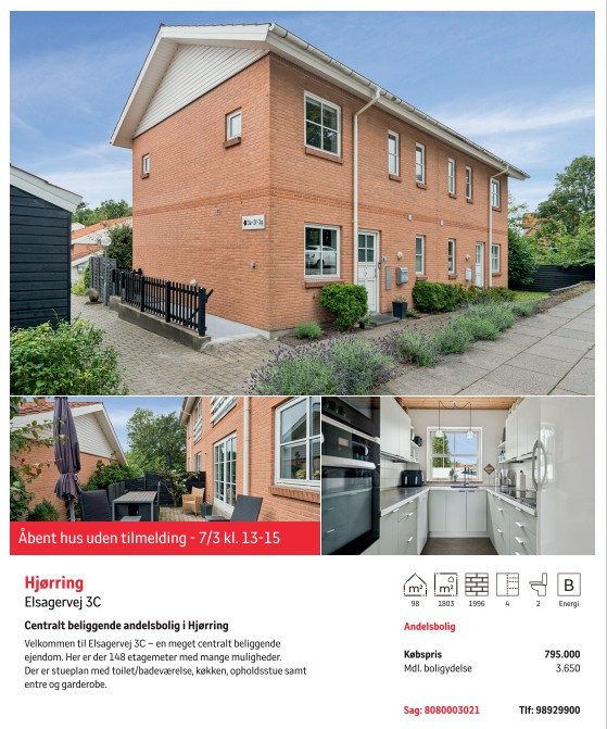 Home Hjørring inviterer til åbent hus på Elsagervej 3C uden tilmelding