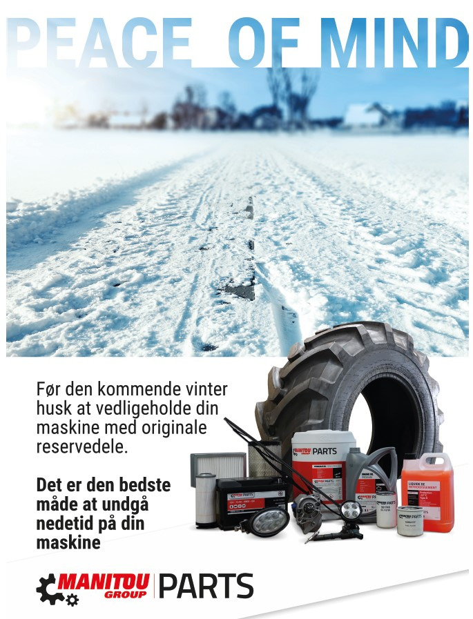 Scantruck A/S opfordrer til vinterklar maskinvedligeholdelse med originale reservedele
