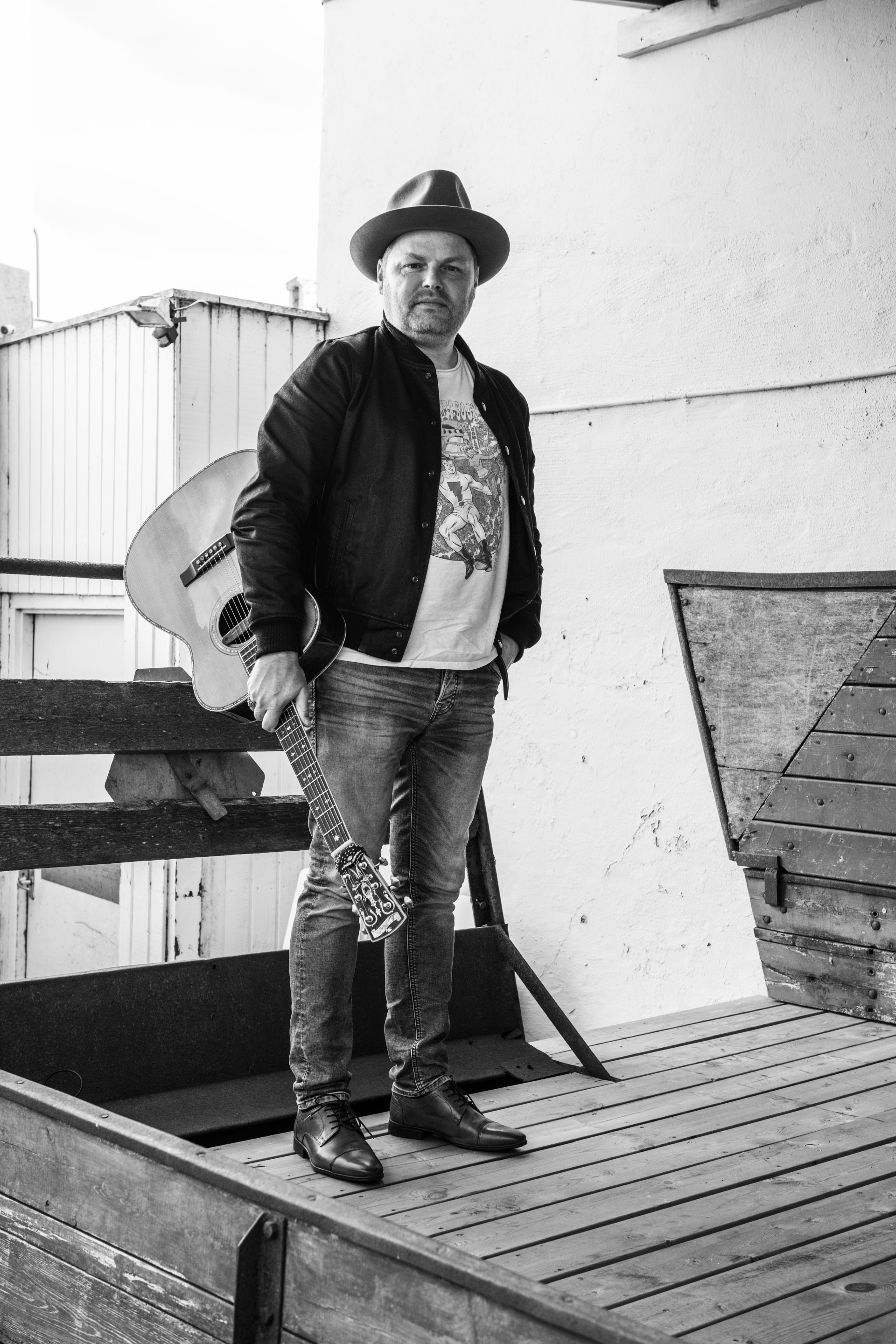 Terji Krossteig bringer færøsk blues til Roskilde