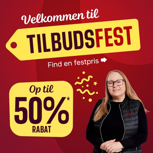 Skousen Herning holder tilbudsfest med rabatter på op til 50%