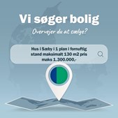 Nybolig Sæby A/S søger hus til købeklar kunde i Sæby