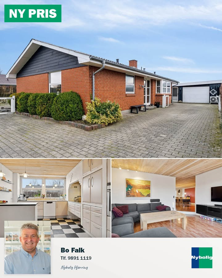 Nybolig Hjørring sætter ny pris på familievenlig villa i Hjørring