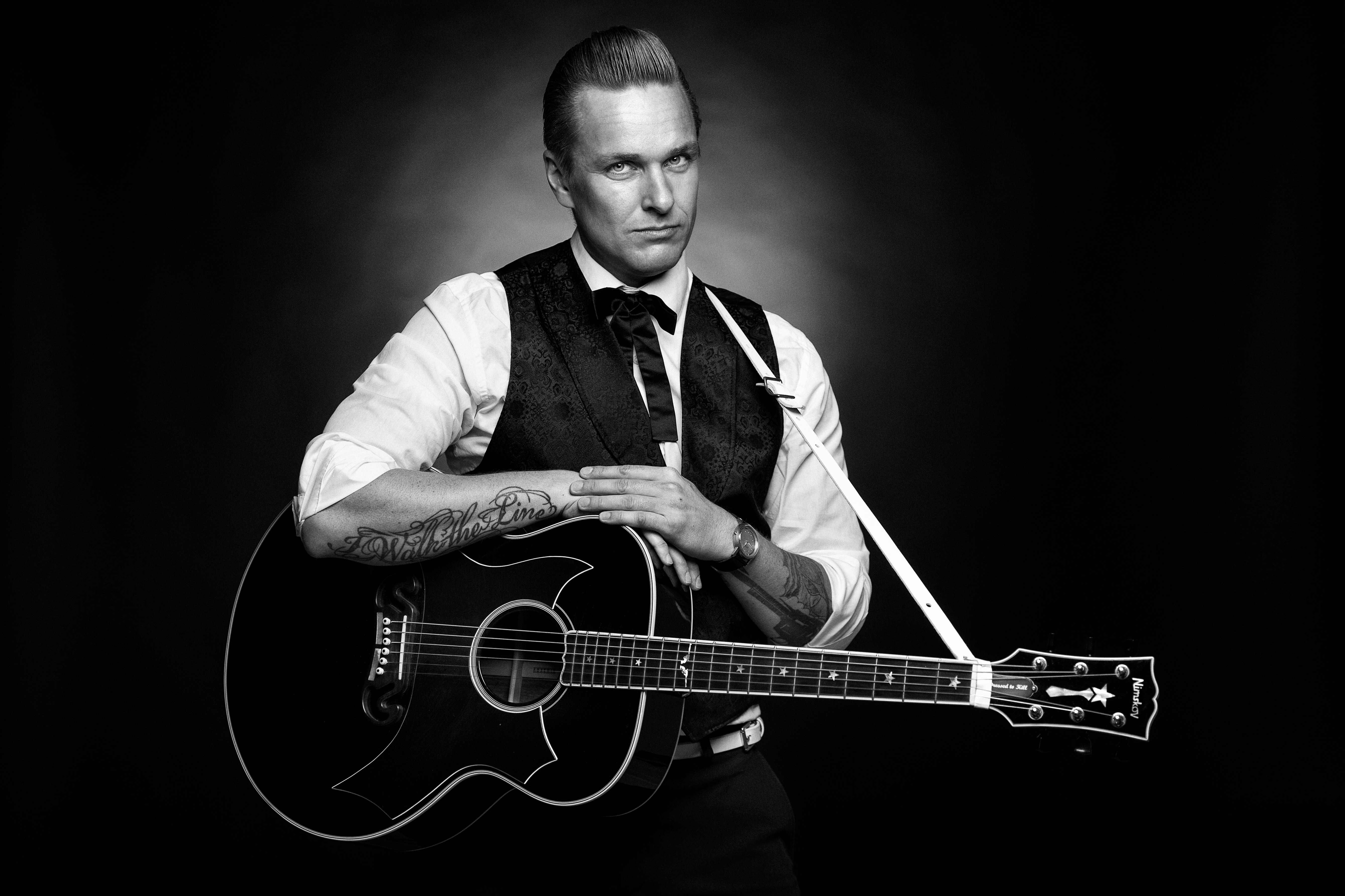 Oplev Johnny Cash' liv gennem musik og fortælling i Kolding