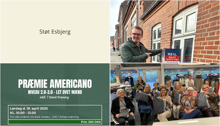 Nyt fra ROSENGREEN, RealMæglerne Esbjerg og Bramming og Padel Court Esbjerg