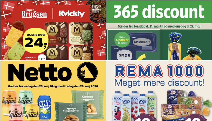 Coop smør til kun 6 kr. og Bistronne kyllingemarked til 10 kr. - Tjek de lokale tilbud