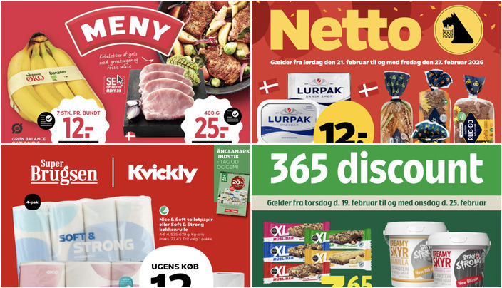 Nordthy Müslibar til kun 3,65 kr. og økologiske bananer til 12 kr. - tjek de lokale tilbud