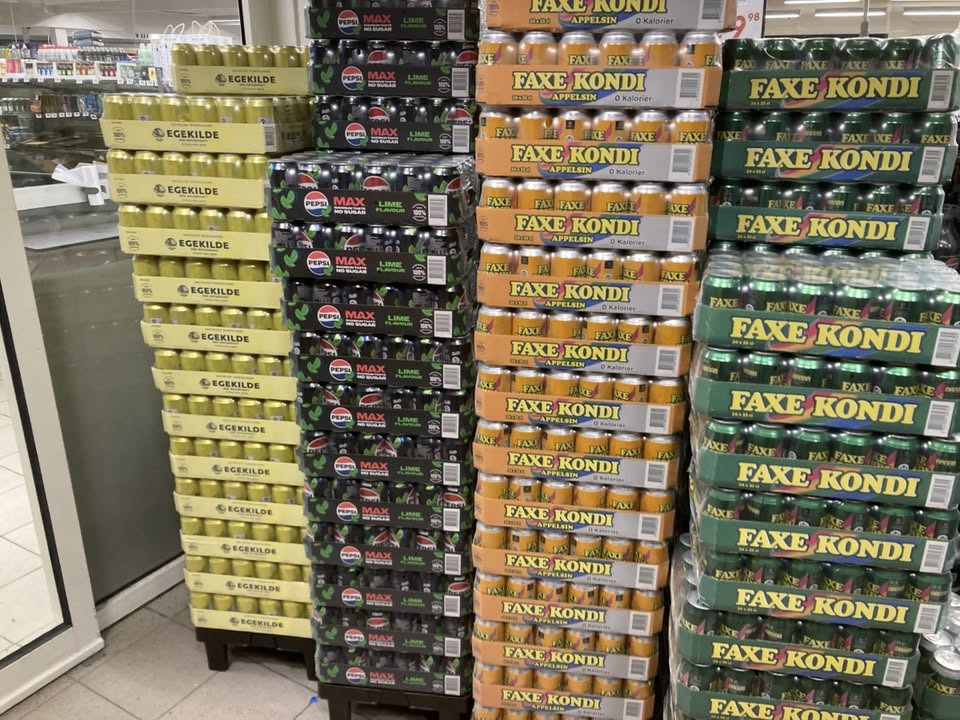 Spar Nørrebro Hjørring tilbyder sodavand for kun 79 kr. pr. kasse