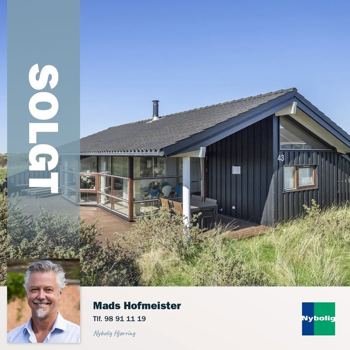 Nybolig Hjørring v/Morten Hove sælger sommerhus i Skallerup Klit