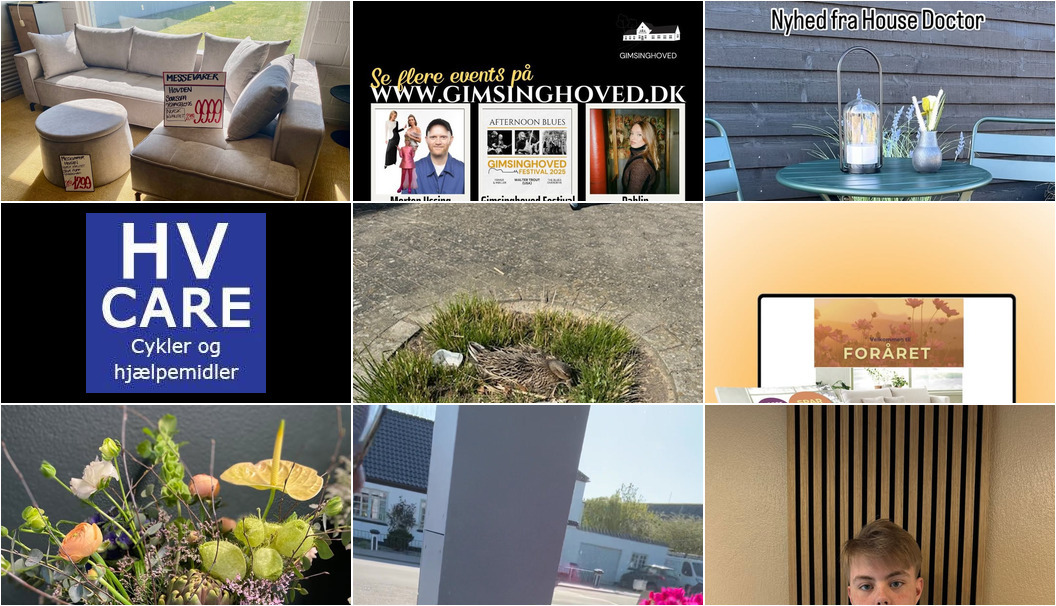 Nyt fra THUSGAARD LIVING, Kumo Outlet, COMBI FRISØREN og 7 andre