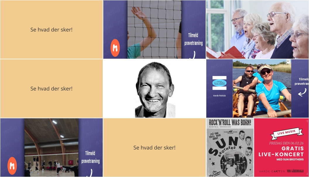 Fra volleyball til levende musik: Denne uge i Varde