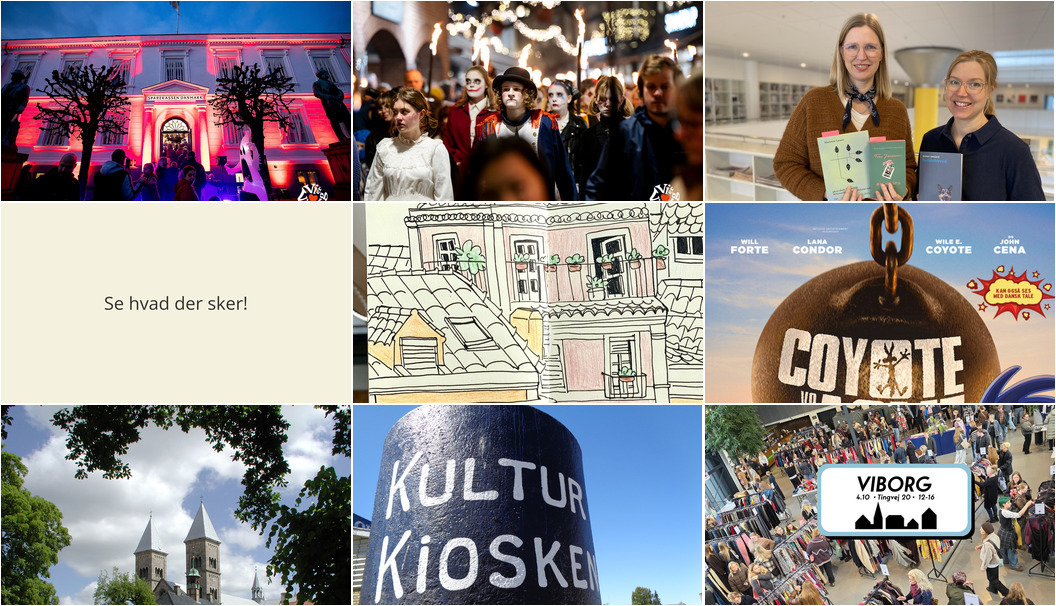 Udforsk en weekend fyldt med kultur og spænding i Viborg