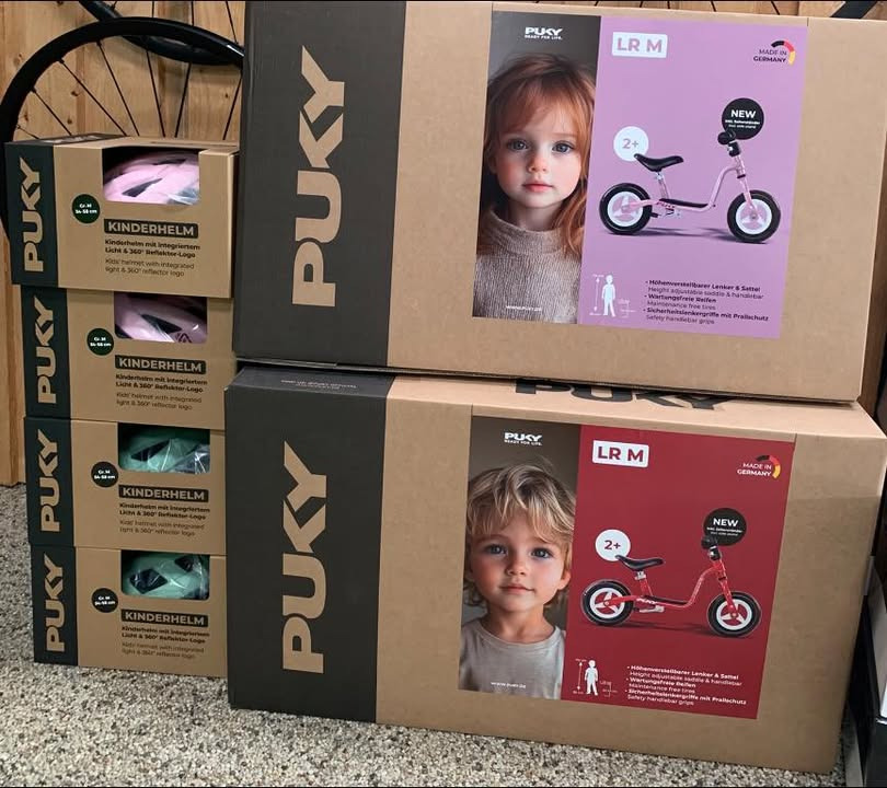 Birks Bike Shop ApS præsenterer Puky børnecykler og tilbehør på lager