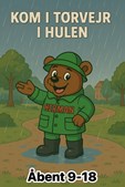 Hold dig tør i Hermans Hule Thisted på regnfulde dage