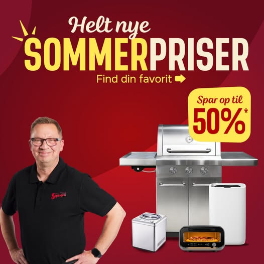 Skousen Herning har sommerpriser med op til 50% rabat