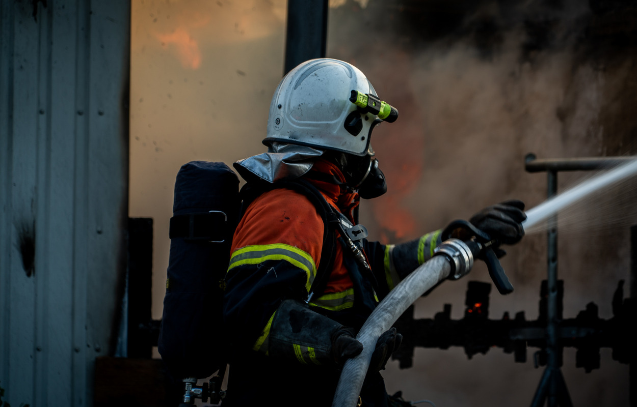 Brand gik ud af sig selv i Roskilde