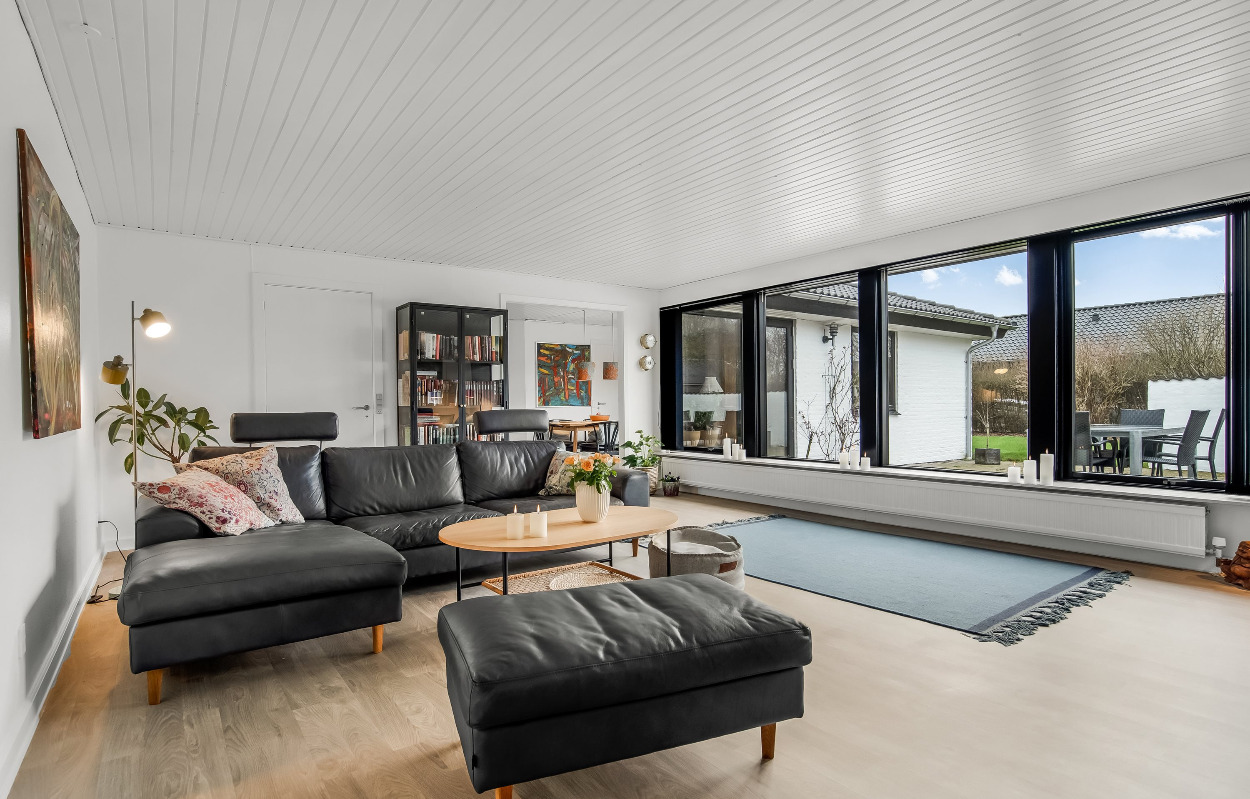 Løbende renoveret og vedligeholdt etplans villa i Holstebro