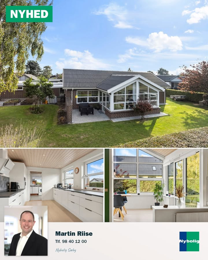 Nybolig Sæby A/S præsenterer charmerende villa i Sæby Syd