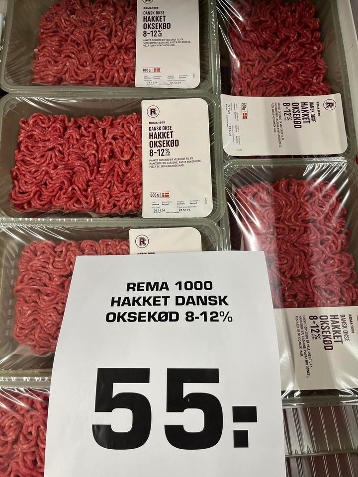 Rema 1000 Hadsund præsenterer lokale tilbud på alt fra hakket oksekød til æbleskiver