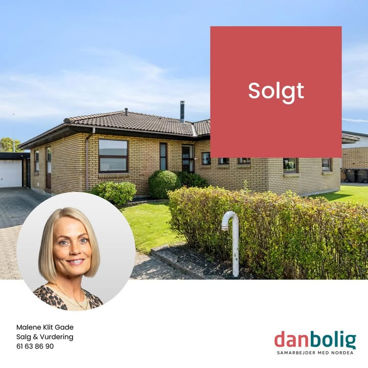 Malene fra danbolig Hjørring har solgt bolig på Engvej 25 i Hirtshals