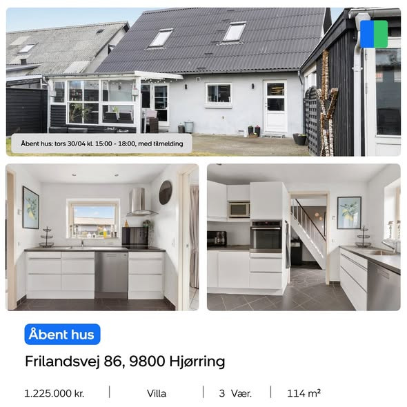 Nybolig Brønderslev & Vrå inviterer til åbent hus i Hjørring