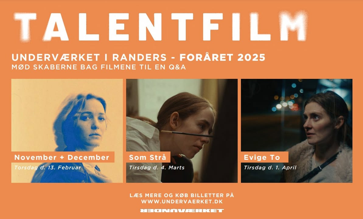 Underværket præsenterer tre talentfilm med efterfølgende talks