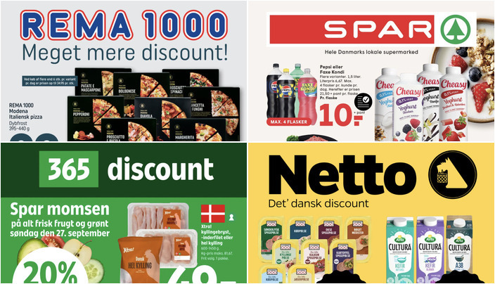 Frisk kylling til 49 kr. og lækre italienske pizzaer til 20 kr. - Se de lokale tilbud