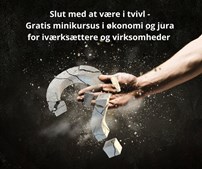 Erhverv og Turisme Kerteminde tilbyder gratis minikursus i økonomi og jura для iværksættere
