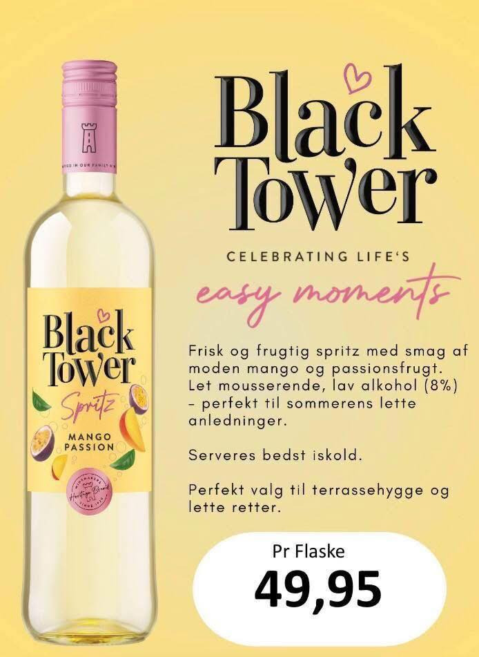 Min Købmand Øster Bjerregrav præsenterer eksotisk spritzer tilbud