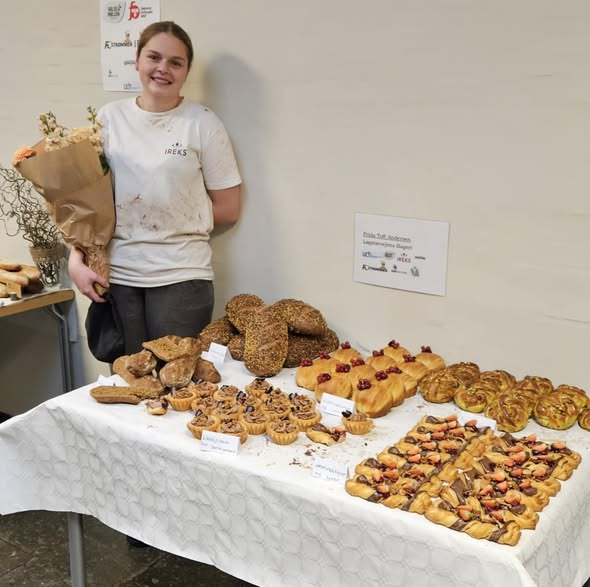 Frida fra Løgstørvejens Bageri opnår flot 4. plads ved Skolemesterskaberne