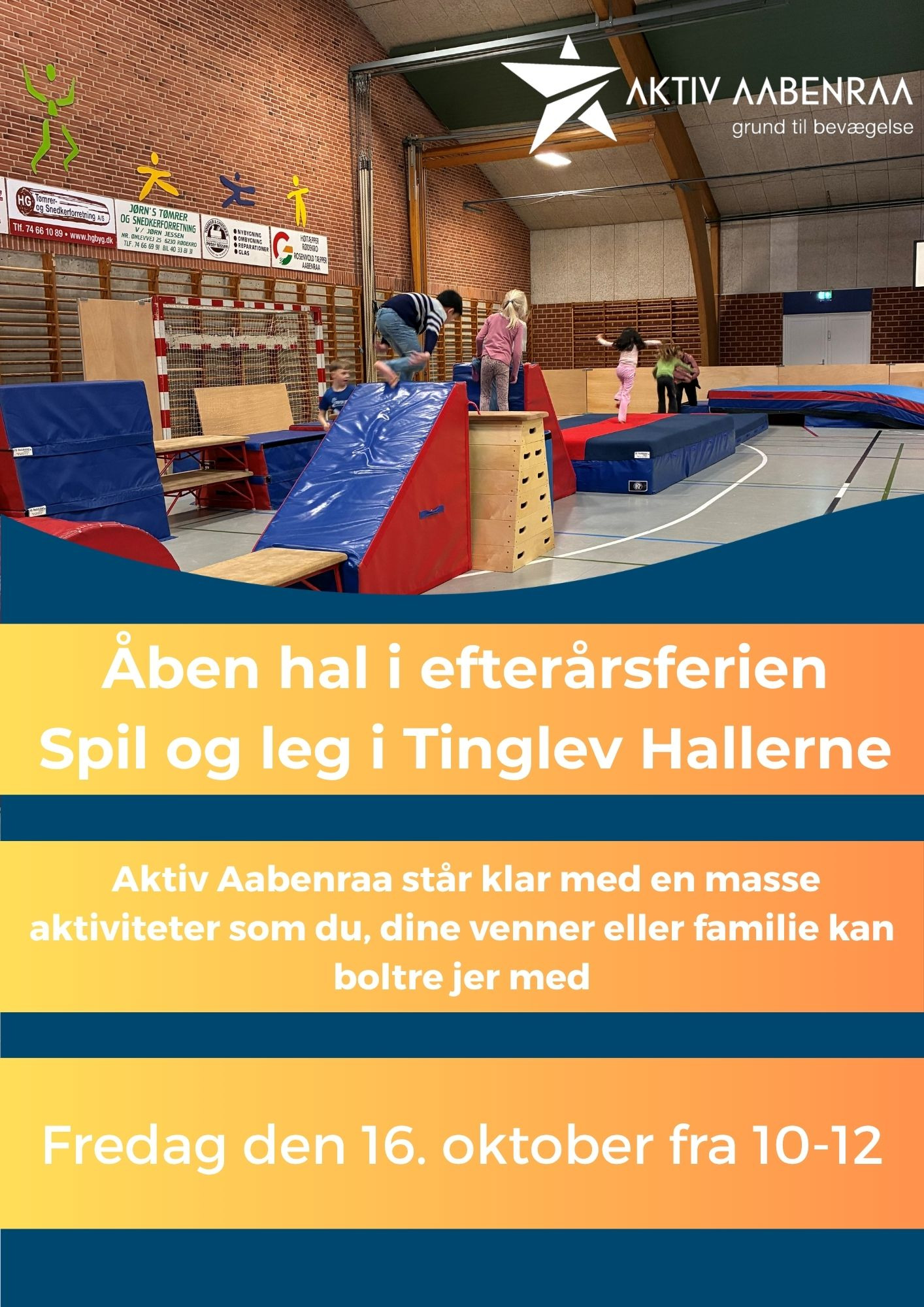 Aktivitetsdag i Tinglev: Spil, leg og svømning for hele familien