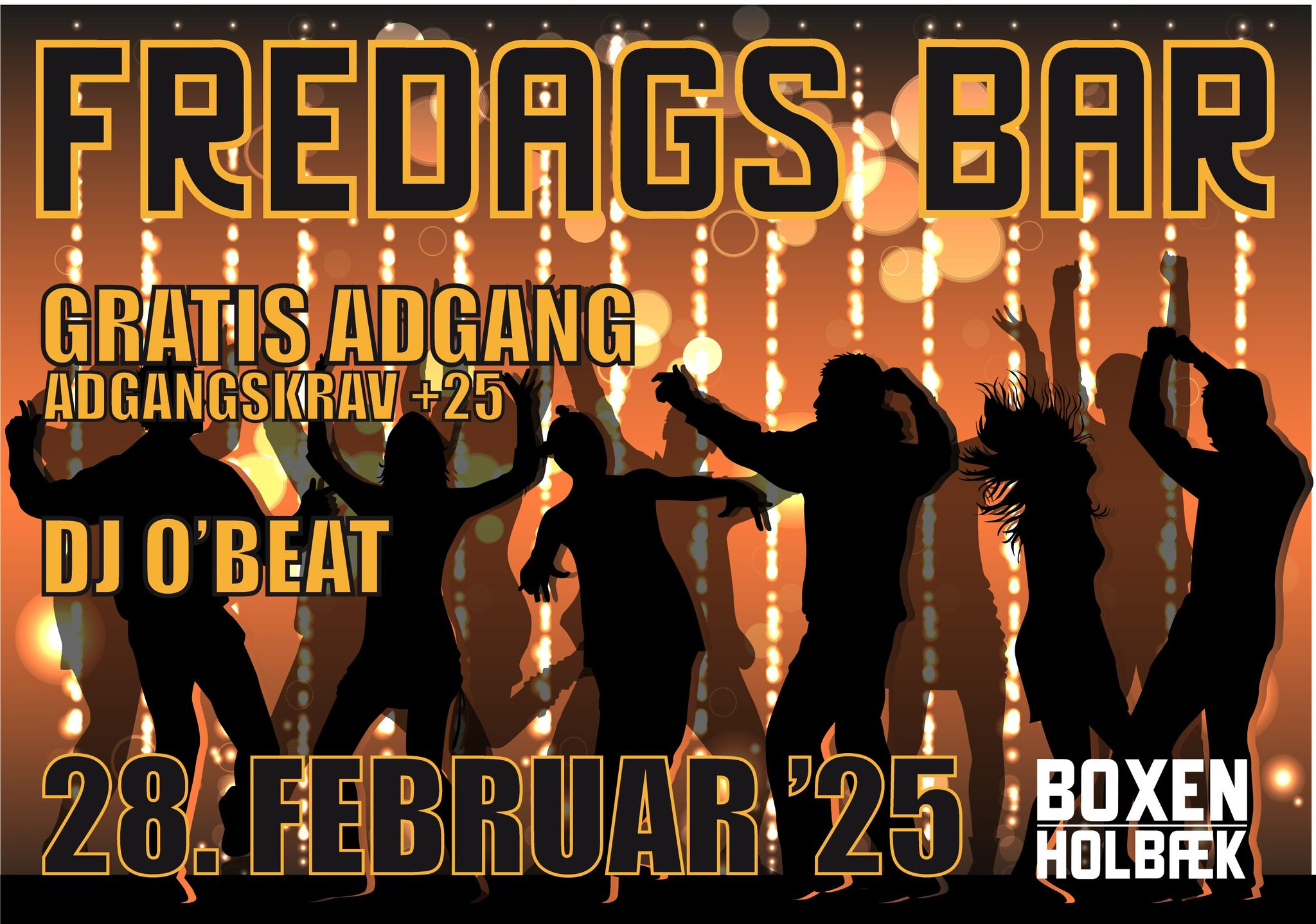 Fredagsbar i Boxen: En aften med musik, drinks og godt selskab