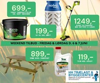 Weekendtilbud på pinsepriser hos HH Trælast & Byggecenter