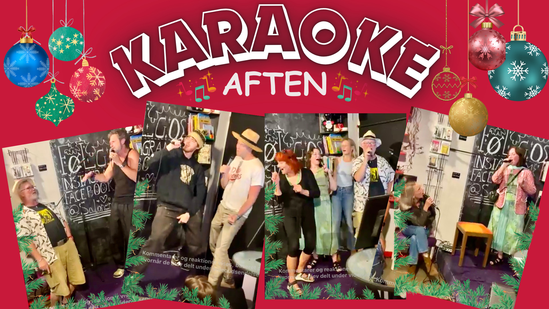 Julestemning og sangglæde: Karaokeaften i Skælskør
