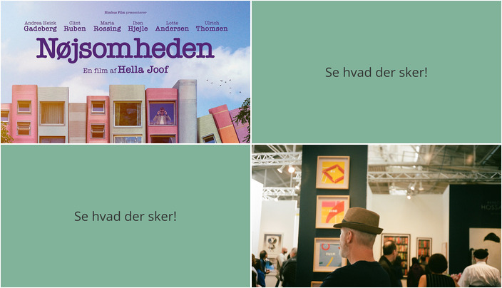 Oplev kærlighed på kryds og tværs samt kunstneriske indsigter i Haarby