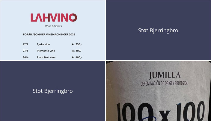 Nyt fra Den gode vino og Lahvino Wine & Spirits