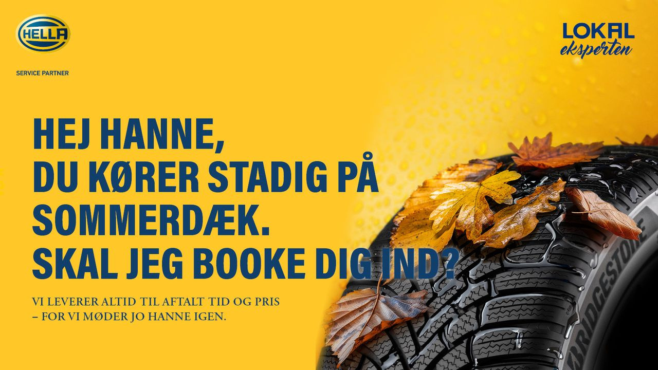 Autogården Løkken: Book tid til vinterdæk og kør sikkert i vintervejret