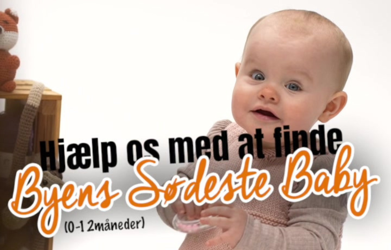Få din baby fotograferet GRATIS hos Photocare Viborg