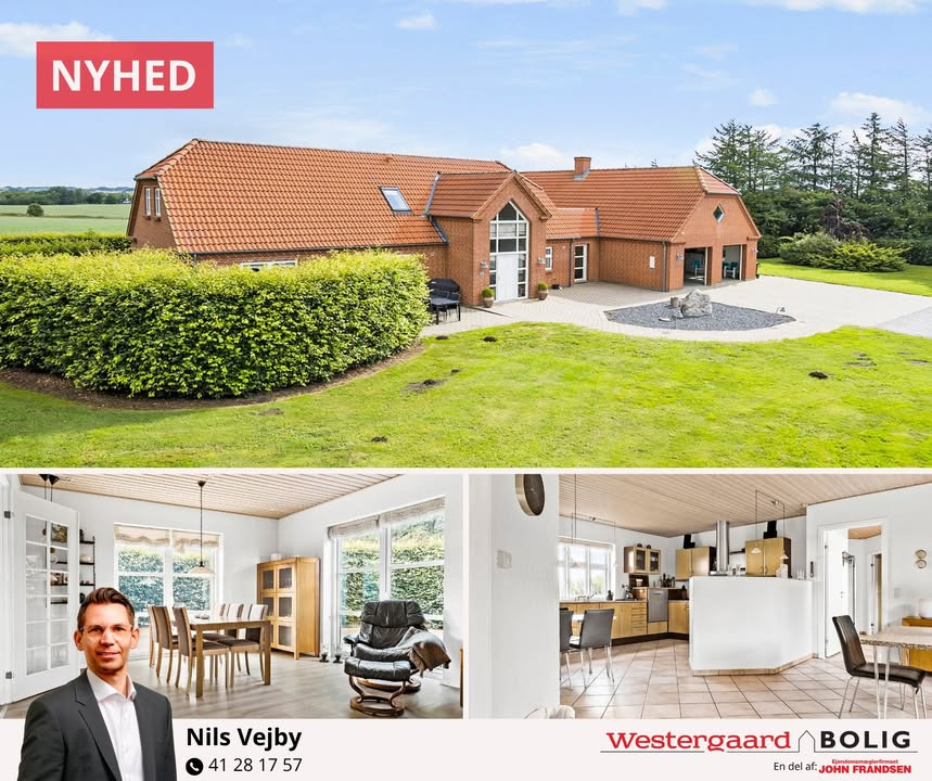 Westergaard Bolig præsenterer ny hesteejendom ved Jerslev til salg