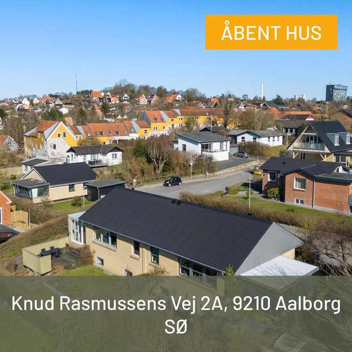 Mæglerhuset Aalborg inviterer til åbent hus syd for fjorden på søndag