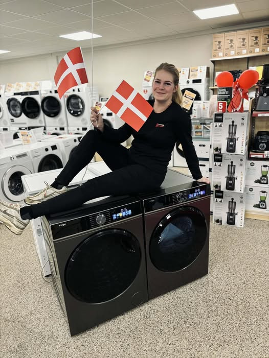 Skousen Herning fejrer fødselsdag med ny Frigor vaskemaskine og tørretumbler