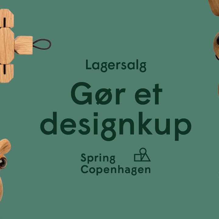 Lagersalg.com annoncerer stort lagersalg med Spring Copenhagen i Kolding