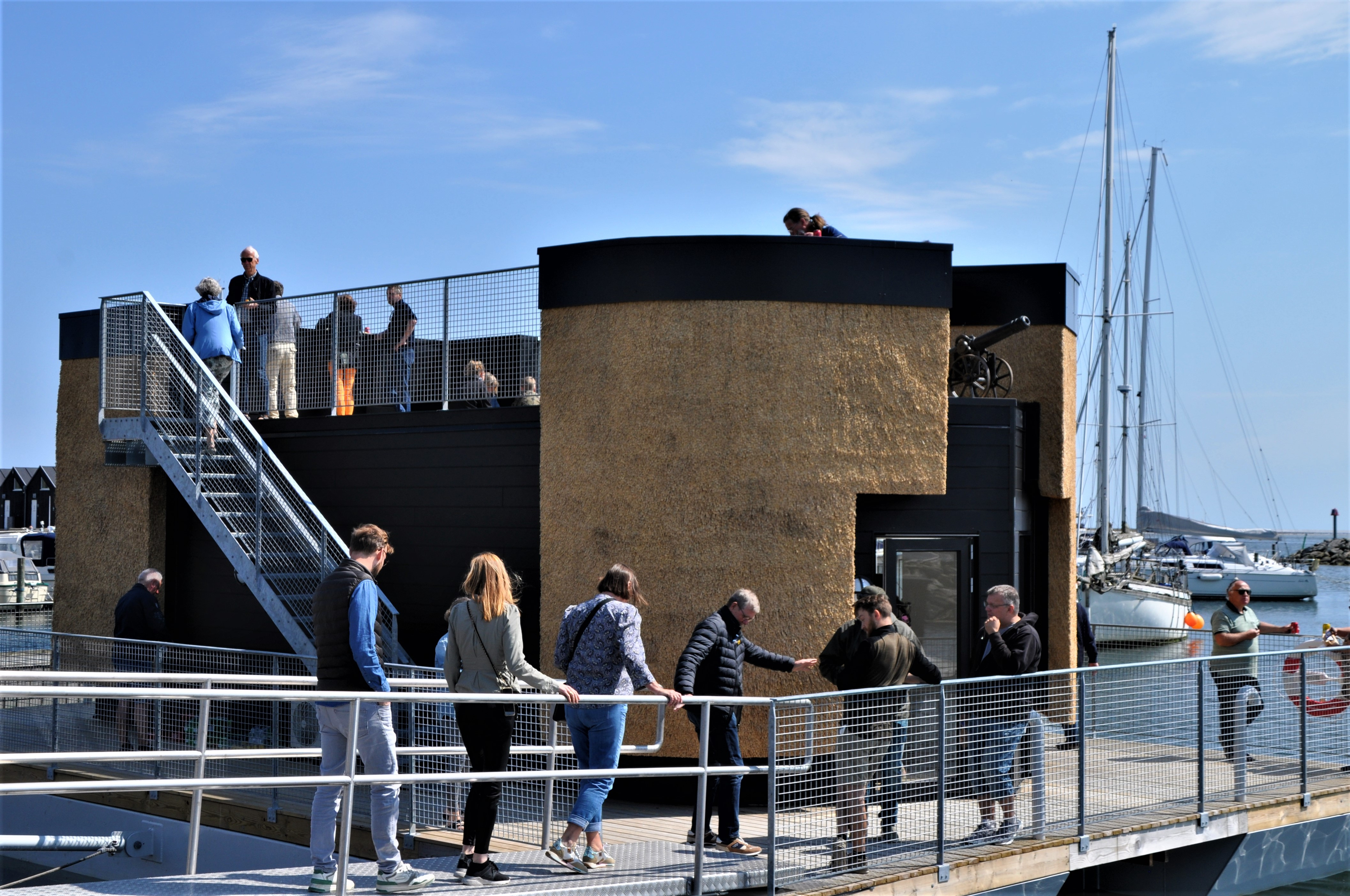 Kanonbåden blev indviet