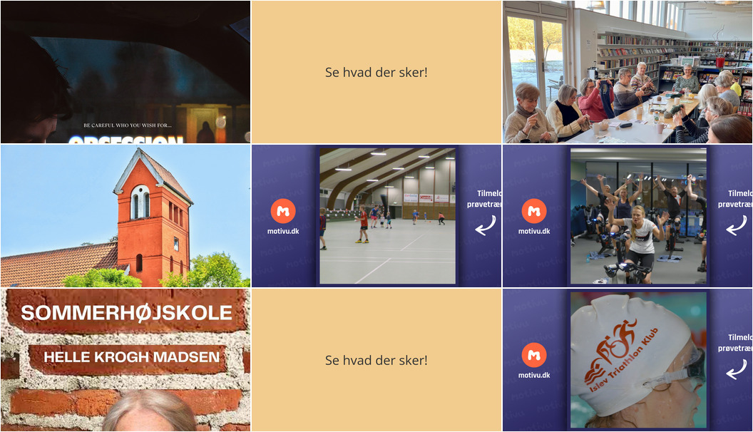 Oplev kulturelle og sportslige aktiviteter i Rødovre i den kommende uge