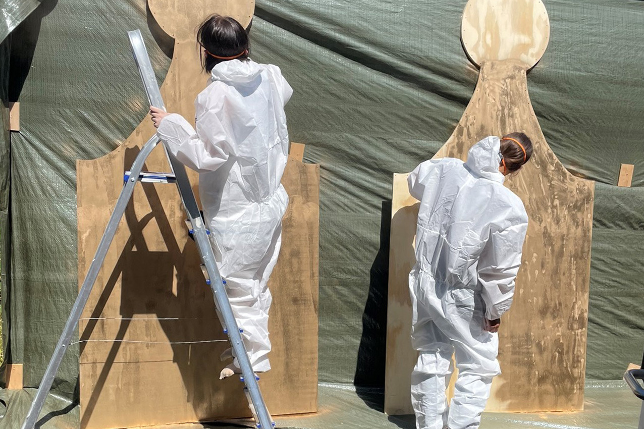 Gigantisk krone bliver en hyldest til H.M Dronningen