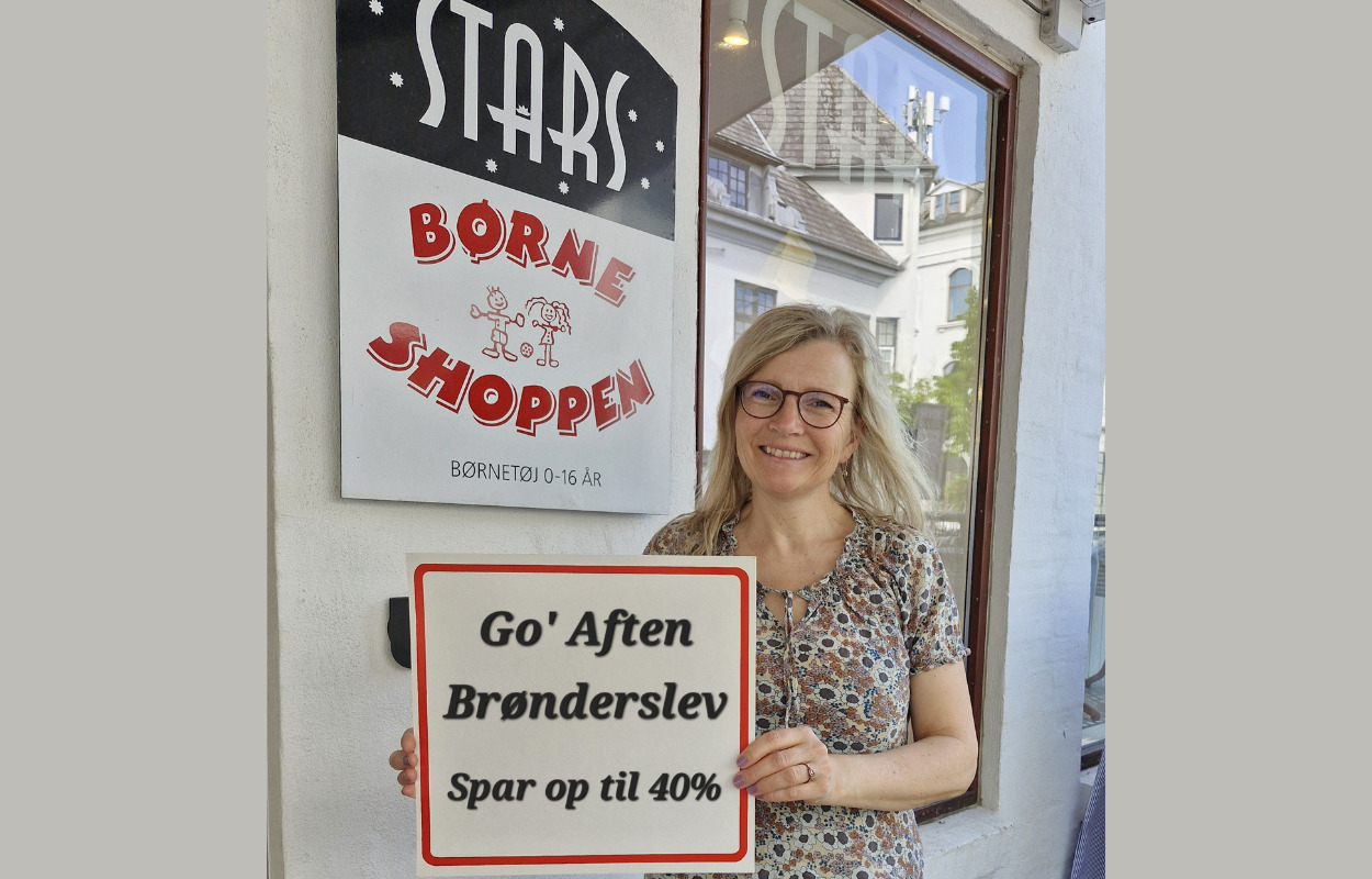 Go' Aften Brønderslev: Særligt tilbud i Børneshoppen Brønderslev!
