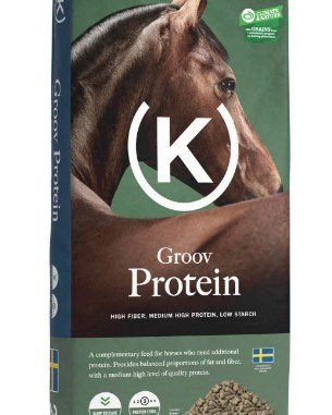 HESCA præsenterer Krafft Groov Protein til heste: Kvalitetsprotein og fibre for udholdende energi