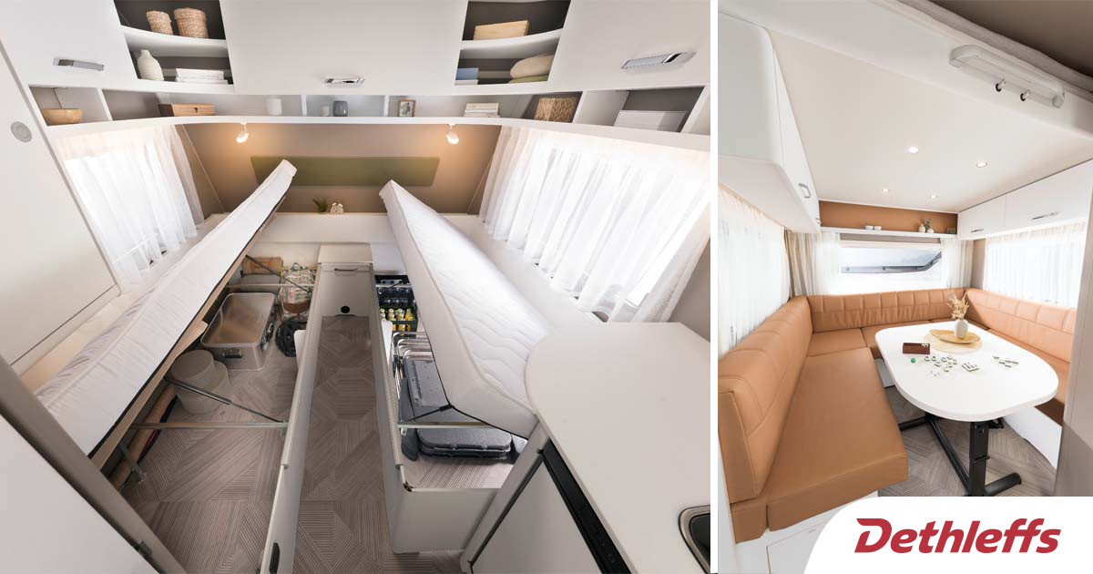 Hinshøj Caravan præsenterer smarte opbevaringsløsninger med Dethleffs c'go